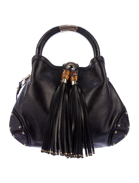 canvas gucci hobo bag|gucci indy tassel hobo bag.